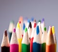 Colorful pens Royalty Free Stock Photo