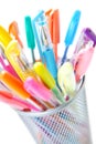 Colorful pens Royalty Free Stock Photo