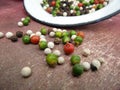 Colorful peppercorns spice Royalty Free Stock Photo