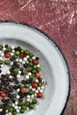 Colorful peppercorns spice Royalty Free Stock Photo