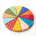 Colorful Pie Chart Segments