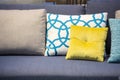 Colorful pillows and cushion Royalty Free Stock Photo