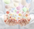 Colorful pills Royalty Free Stock Photo