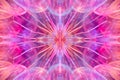 Colorful Pink Pastel Background - vivid abstract dandelion flower