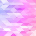 Colorful pink, violet polygonal background.