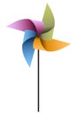 Colorful Pinwheel Royalty Free Stock Photo