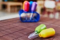 Colorful pipettes for school science