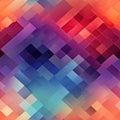 Colorful and pixelated abstract background with dramatic diagonals (tiled)