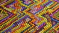 colorful pixelated mosaic-pattern background