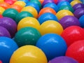 Colorful plastic balls Royalty Free Stock Photo