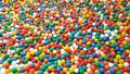 Colorful plastic balls children playground Royalty Free Stock Photo