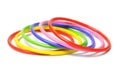 Colorful plastic bangles