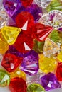 Colorful plastic beads macro Royalty Free Stock Photo