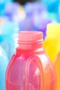 Colorful of plastic bottle Royalty Free Stock Photo