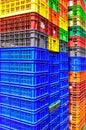 Colorful Plastic Containers