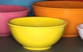 Colorful Plastic Cooking Bowls Royalty Free Stock Photo