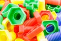 Colorful plastic toy