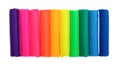 Colorful plasticine bars