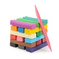 Colorful plasticine Royalty Free Stock Photo