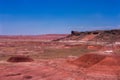 Colorful plateau of the United States Painted desert Royalty Free Stock Photo