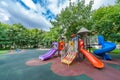 Colorful playground equipment Royalty Free Stock Photo