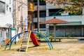 Colorful playground park at spring in Japan Royalty Free Stock Photo