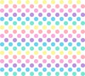 Colorful Polka Dots Background, Creative Design Templates. Vector illustration Royalty Free Stock Photo