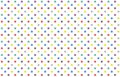 Colorful polka dots seamless pattern background. Royalty Free Stock Photo