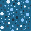 Colorful polka dots seamless pattern on bright 15 Royalty Free Stock Photo