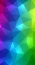 Colorful polygonal pattern wallpaper background abstract geometric gradient design Royalty Free Stock Photo