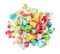 Colorful popcorn