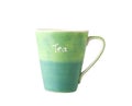 Colorful porcelain tea mug