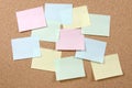 Colorful post-it notes