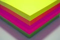 Colorful postit notes
