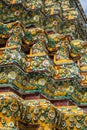 Colorful Prang at Wat Phra Chetuphon, Bangkok, Thailand Royalty Free Stock Photo