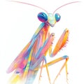 Rainbow Mantis Royalty Free Stock Photo