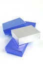 Colorful present boxes Royalty Free Stock Photo