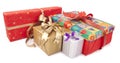 Colorful presents Royalty Free Stock Photo