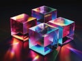 Colorful Prism Reflections Royalty Free Stock Photo