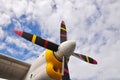 Colorful propeller Royalty Free Stock Photo