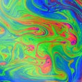 Colorful psychedelic abstract