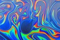 Colorful psychedelic abstract Royalty Free Stock Photo