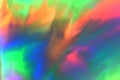 Colorful psychedelic abstract showing stress distribution