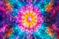 Colorful Psychedelic Kaleidoscope