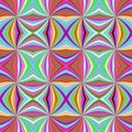 Colorful psychedelic seamless striped spiral vortex pattern background design Royalty Free Stock Photo