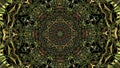 Colorful pulsating pattern with noise. Design. Round pattern with pulsations and noise. Pulsating background with