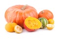 Colorful pumpkins Royalty Free Stock Photo