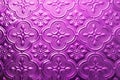 Colorful purple seamless texture. Glass background. Interior wall decoration 3D wall pattern abstract floral glass Royalty Free Stock Photo