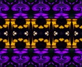 Colorful purple yellow texture, butterfly wings pattern, unusual ornamental background, geometric floral wallpaper Royalty Free Stock Photo