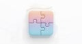 Colorful Puzzle Pieces: A Symbol of Unity and Completeness for Problem Solvers Royalty Free Stock Photo